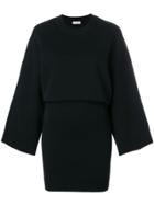 Paco Rabanne Fitted Skirt Jumper Dress - Black