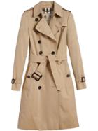 Burberry The Chelsea Long Trench Coat - Nude & Neutrals