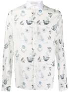 Etro All-over Print Shirt - White