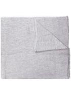 Blanca Wide Size Scarf - Grey