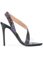A.f.vandevorst Glitter Strap Standals - Multicolour