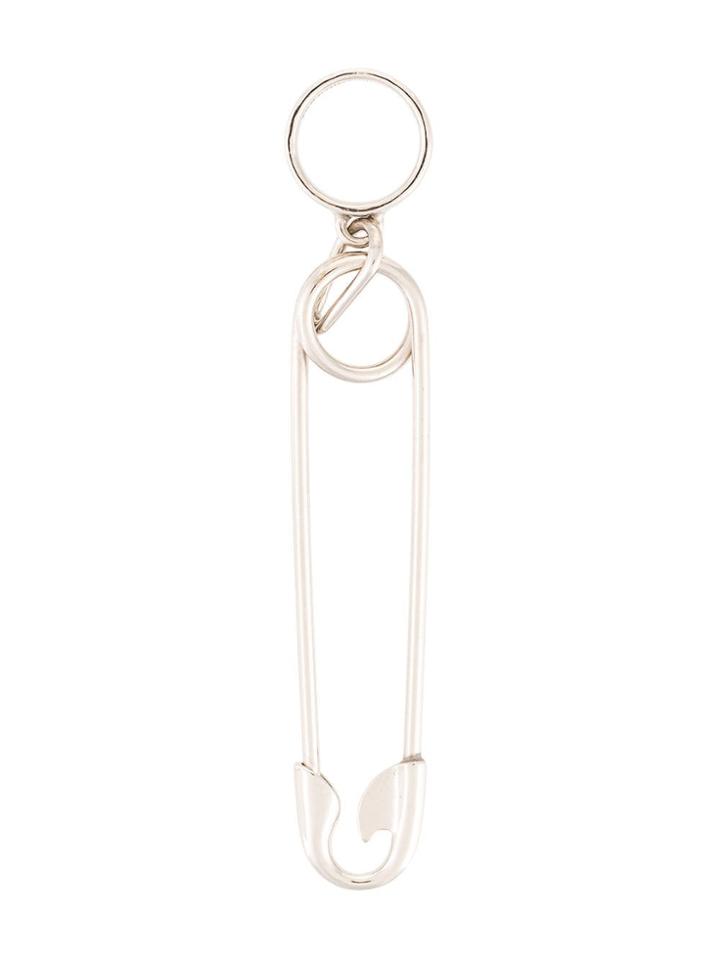 Takahiromiyashita The Soloist Safety Pin Brooche - Silver