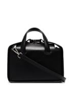 1017 Alyx 9sm Black Brie Dual Strap Leather Shoulder Bag