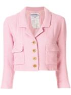 Chanel Pre-owned 1993's Long Sleeve Jacket - Pink