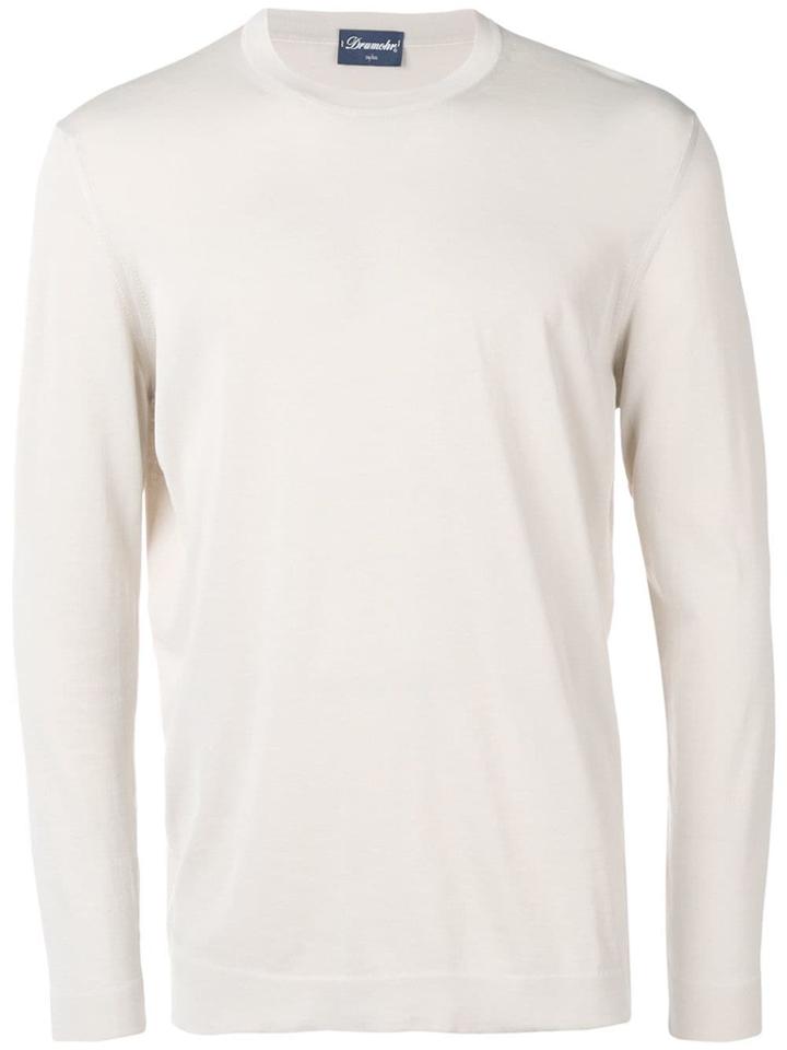 Drumohr Light Sweatshirt - Neutrals