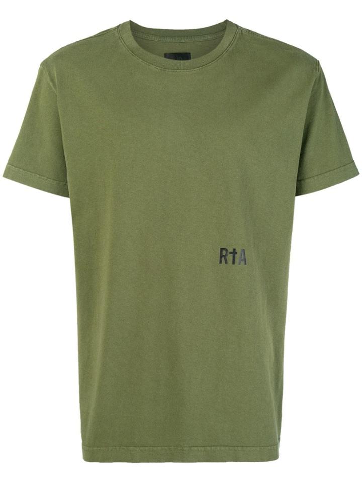 Rta Script Printed T-shirt - Green