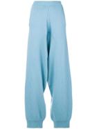 Stella Mccartney Loose Fitted Trousers - Blue