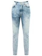 Amapô High Waisted Skinny Jeans, Women's, Size: 38, Blue, Cotton/elastodiene