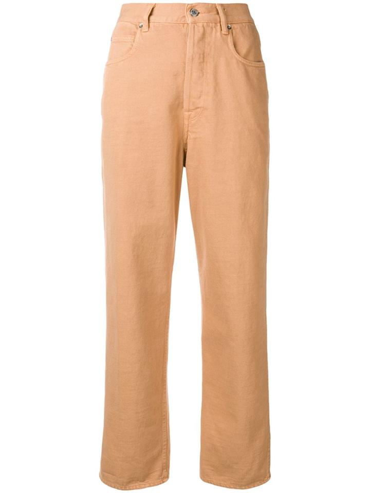 Golden Goose Deluxe Brand Straight Leg Trousers - Brown