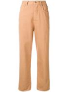 Golden Goose Deluxe Brand Straight Leg Trousers - Brown