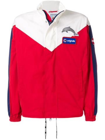 Au Jour Le Jour For Colmar Logo Band Lightweight Jacket - Red
