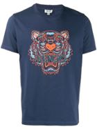 Kenzo Printed Tiger T-shirt - Blue