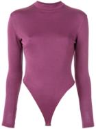 Alaïa Vintage Longsleeved Body - Pink & Purple