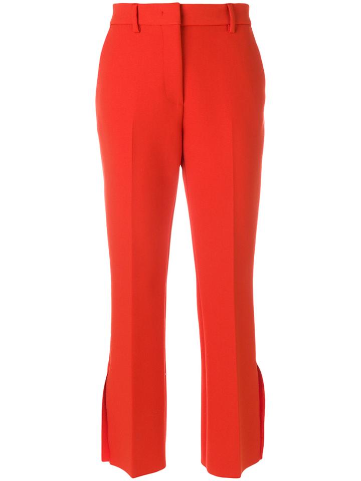 Msgm Side Slit Tailored Trousers