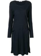 Jil Sander Vintage 1990's Sweater Dress - Blue