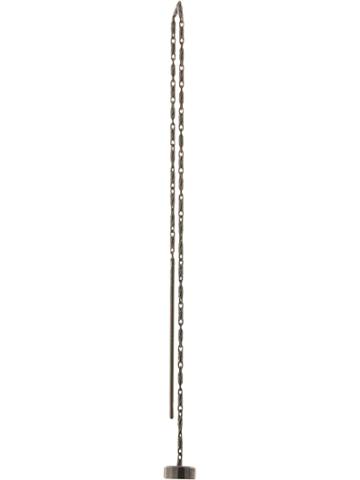 Xte Pull-through Chain Earring - Black