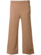 Neil Barrett Cropped Trousers - Nude & Neutrals