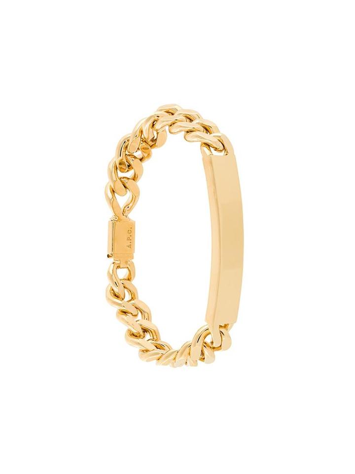 A.p.c. 'tania' Bracelet, Women's, Size: Small, Metallic