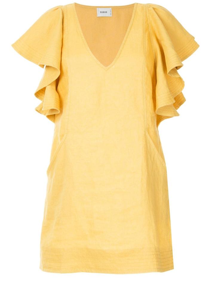 Suboo Biscay Kaftan Dress - Yellow