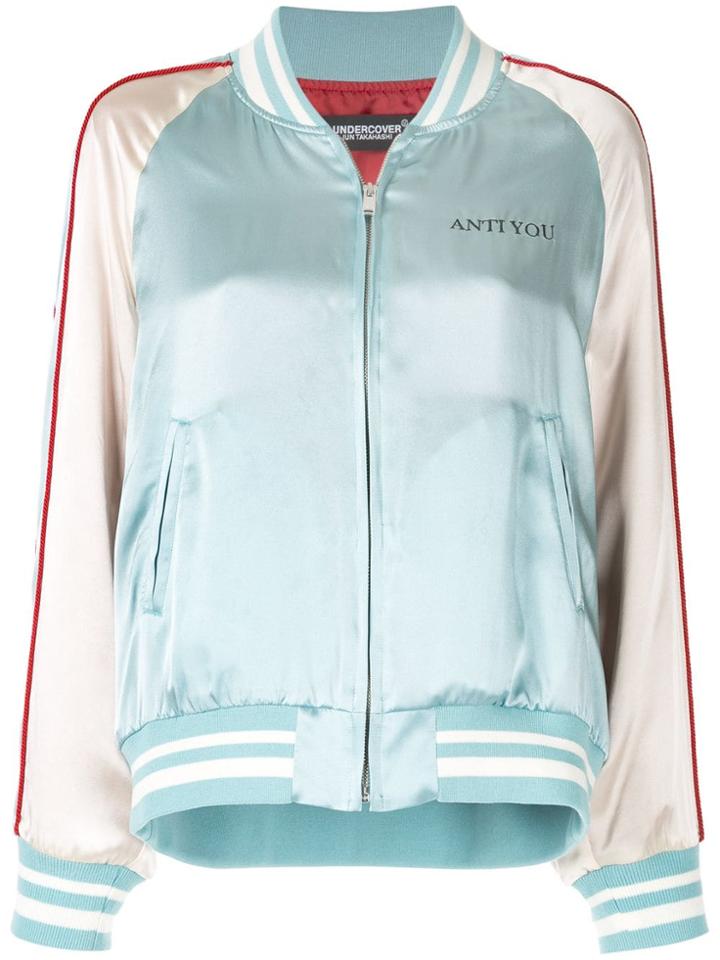 Undercover Rabbit Bomber Jacket - Blue