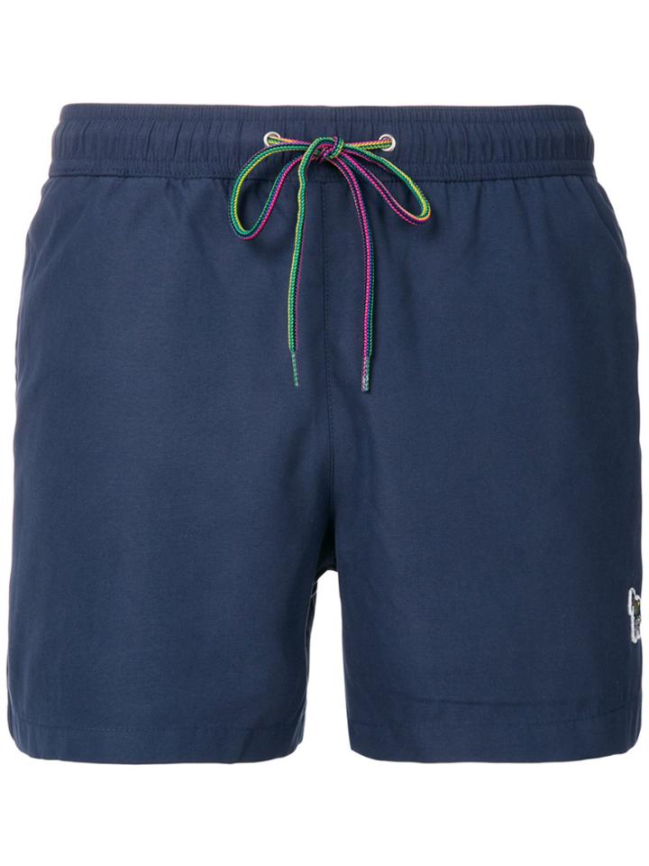 Paul Smith Drawstring Swimming Shorts - Blue