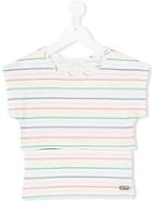 Chloé Kids - Striped Layered T-shirt - Kids - Cotton/modal - 10 Yrs, Girl's, White