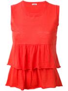 P.a.r.o.s.h. Cerise Tank - Red