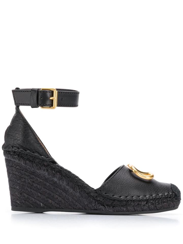 Valentino Valentino Garavani Vlogo Sandals - Black