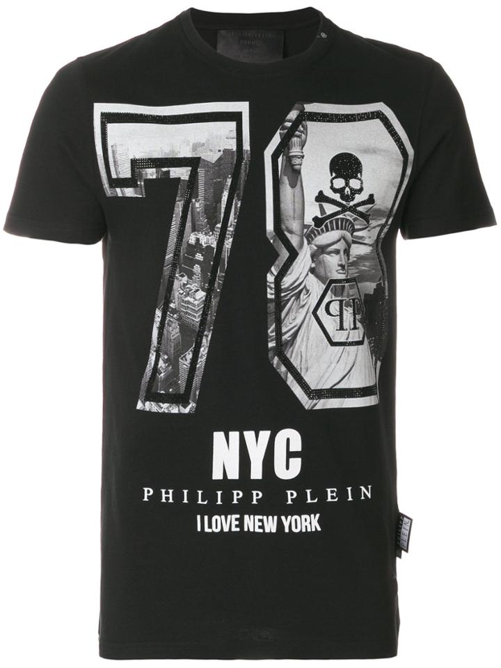 Philipp Plein Love Round Neck T-shirt - Black