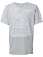 Onia Chad Linen T-shirt, Size: Large, Grey, Linen/flax/polyester