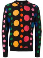 Ps Paul Smith Dot Intarsia Sweater