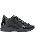 Dsquared2 Glitter Panelled Sneakers - Black