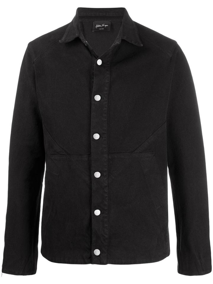 Andrea Ya'aqov Plain Denim Jacket - Black