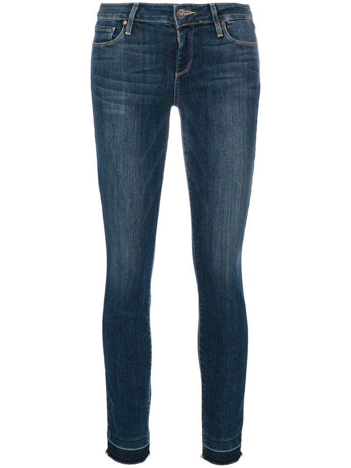 Paige - Skinny Jeans - Women - Cotton/spandex/elastane/polyester - 27, Blue, Cotton/spandex/elastane/polyester