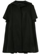 Yohji Yamamoto Vintage Oversized Open-front Cape - Black