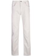 J Brand Kane Slim Fit Trousers - White