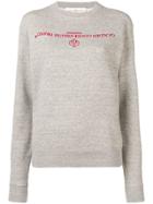 Golden Goose Deluxe Brand Logo Sweater - Grey