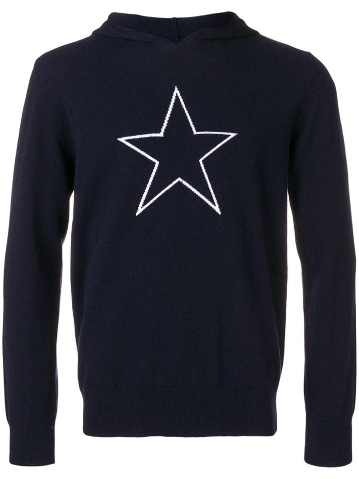 Eleventy Star Sweatshirt - Blue
