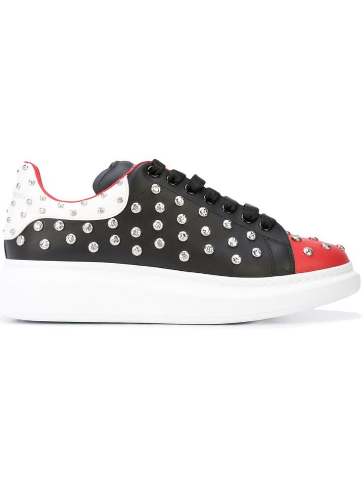 Alexander Mcqueen Studed Trainers - Black