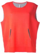 Boboutic - Boxy Vest - Women - Cotton/polyamide - S, Yellow/orange, Cotton/polyamide
