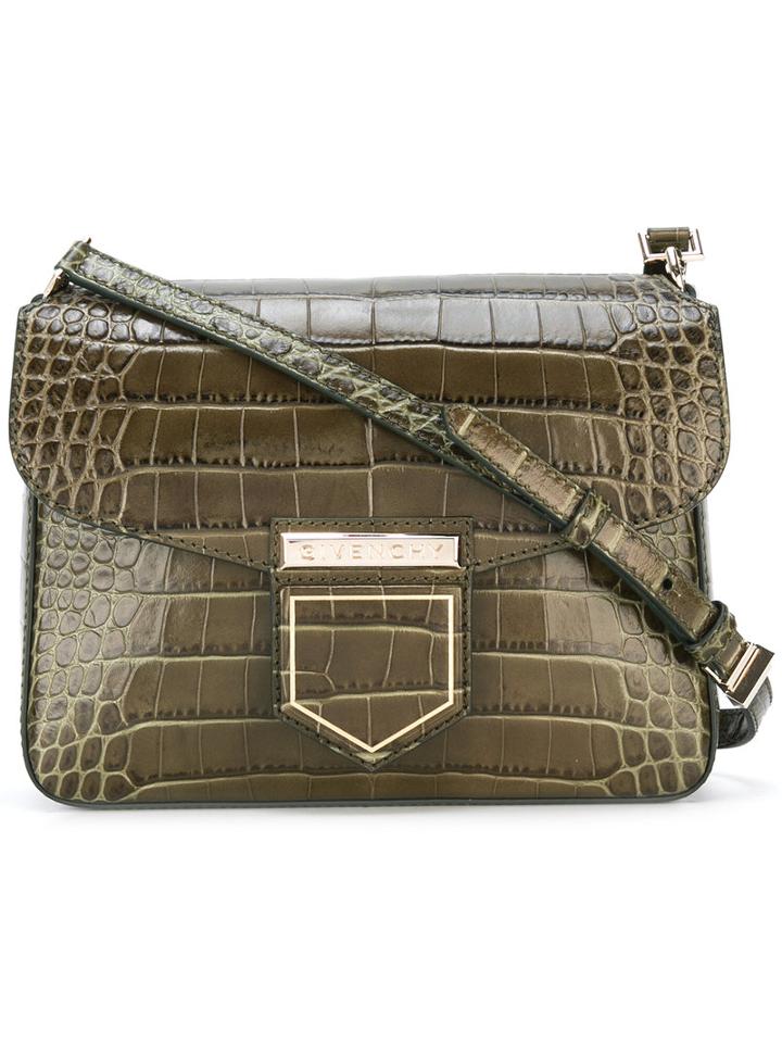 Givenchy Small Nobile Bag, Women's, Green, Calf Leather