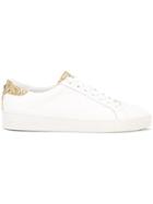 Michael Kors Glitter Detail Sneakers - White