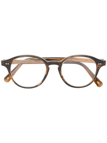 Sol Amor 1946 Round Frame Glasses - Brown