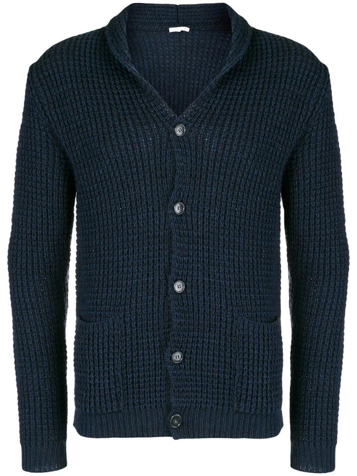 Cenere Gb Chunky Knit Cardigan - Blue