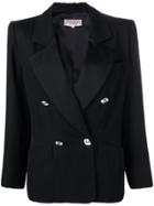 Yves Saint Laurent Vintage 1980's Straight Double Breasted Jacket -
