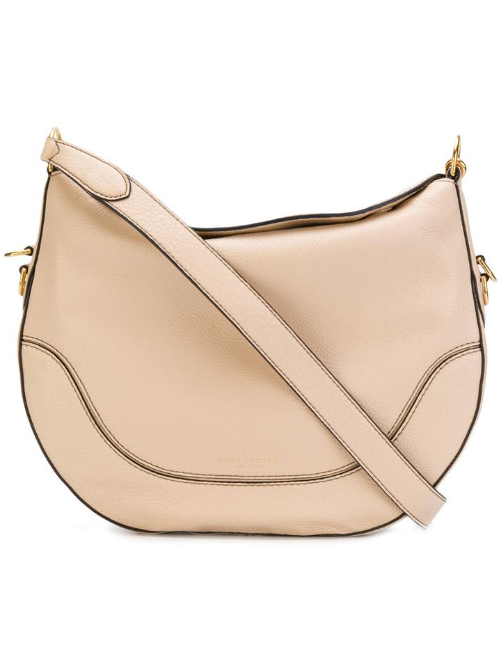 Marc Jacobs - Large Saddle Bag - Women - Leather - One Size, Nude/neutrals, Leather