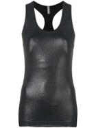 No Ka' Oi Racerback Tank Top - Metallic