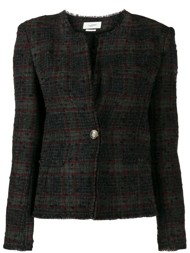 Isabel Marant Étoile Classic Tweed Jacket - Green