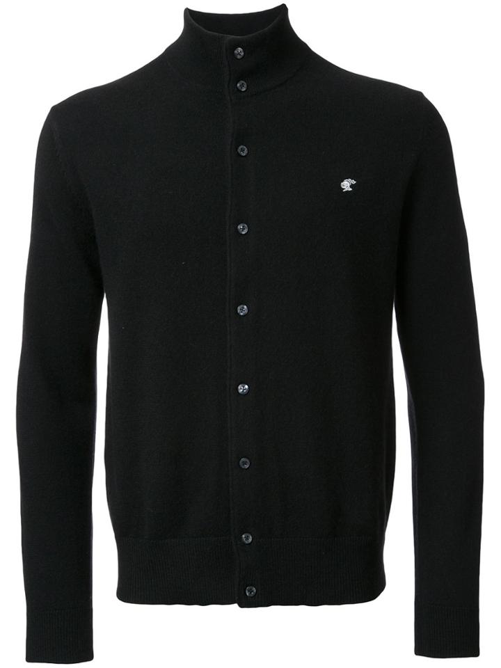 Loveless High Neck Cardigan - Black