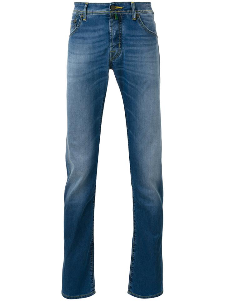 Jacob Cohen Straight Leg Jeans - Blue